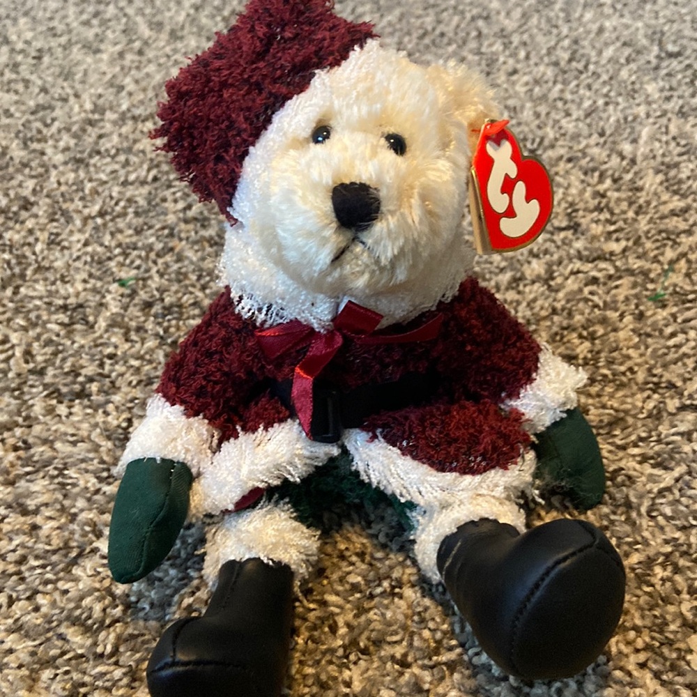 Vintage Ty  Santa Bear